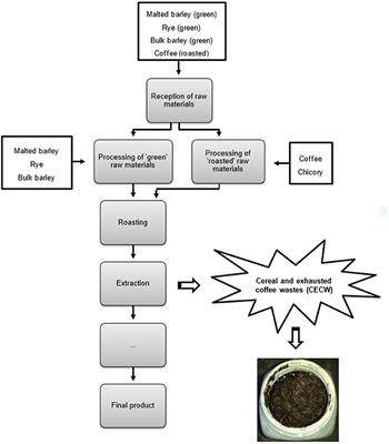 Energetic Valorization of Cereal and Exhausted Coffee Wastes Through Anaerobic Co-digestion With Pig Slurry